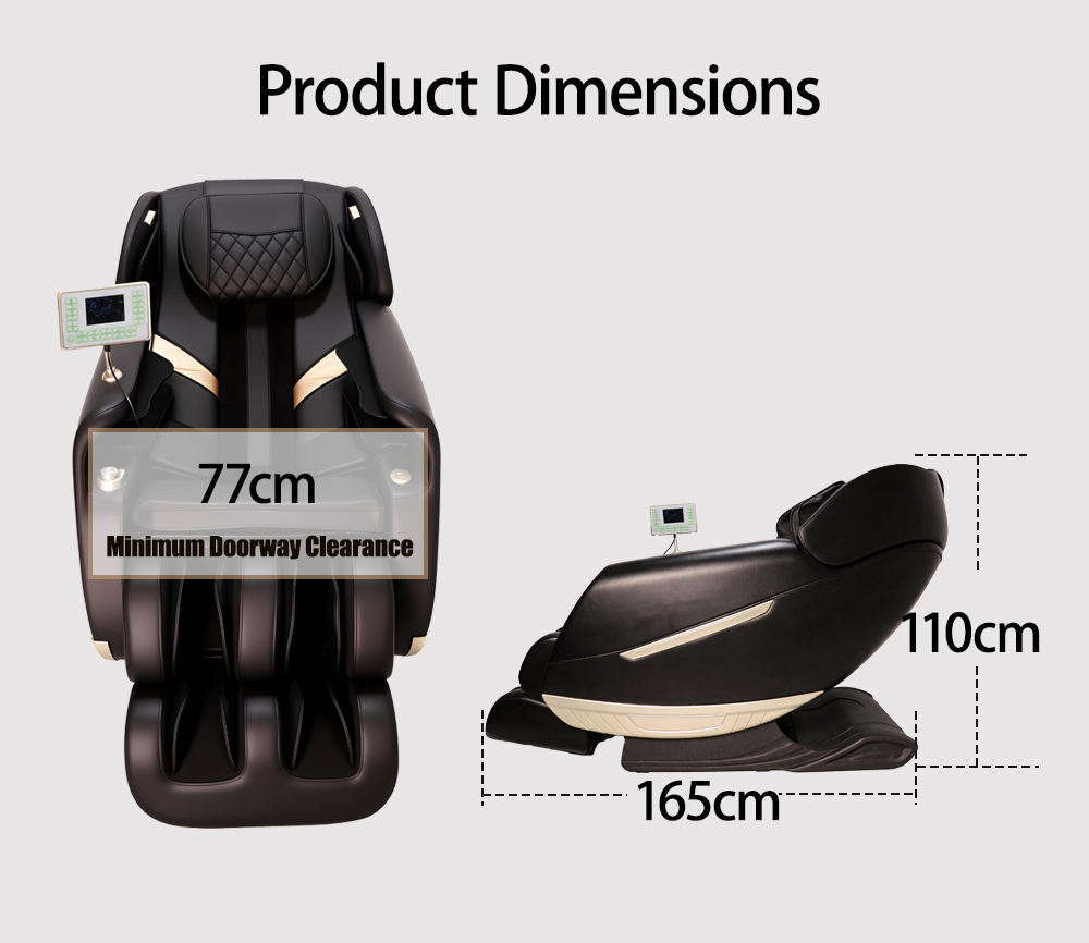 Taijixiang 2026 Luxury 3D Roller Massage Chair Full Body Electric Mechanism Zero Gravity Recliner With Heating Lumbar