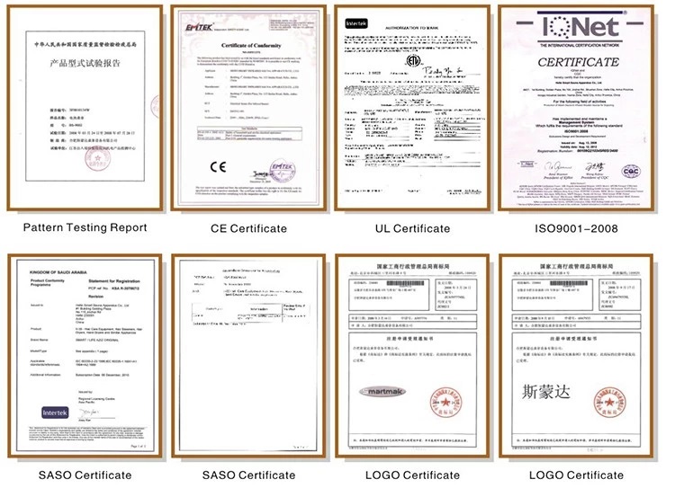 Certifications