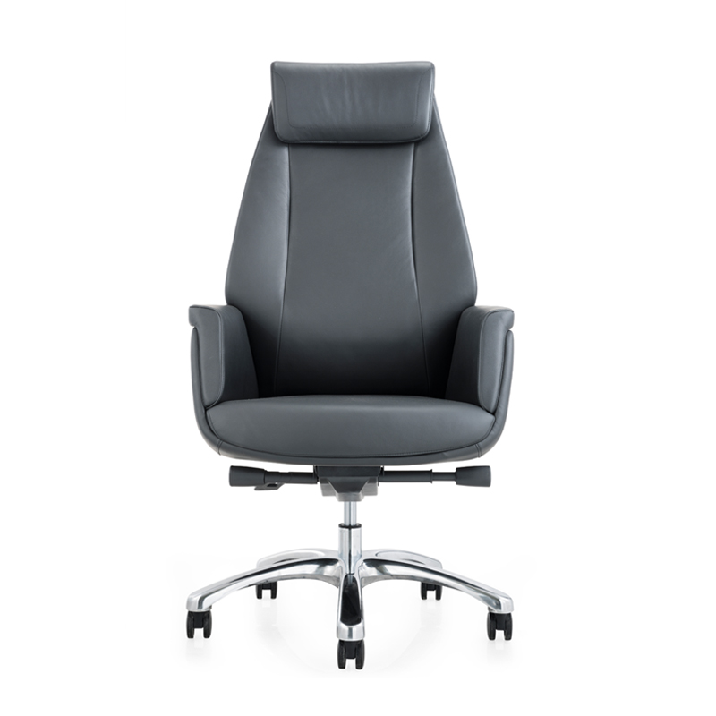 Wholesale Modern Boss Executive Chair Genuine Leather 360 Swivel Height Adjustable Expensive Office Chair