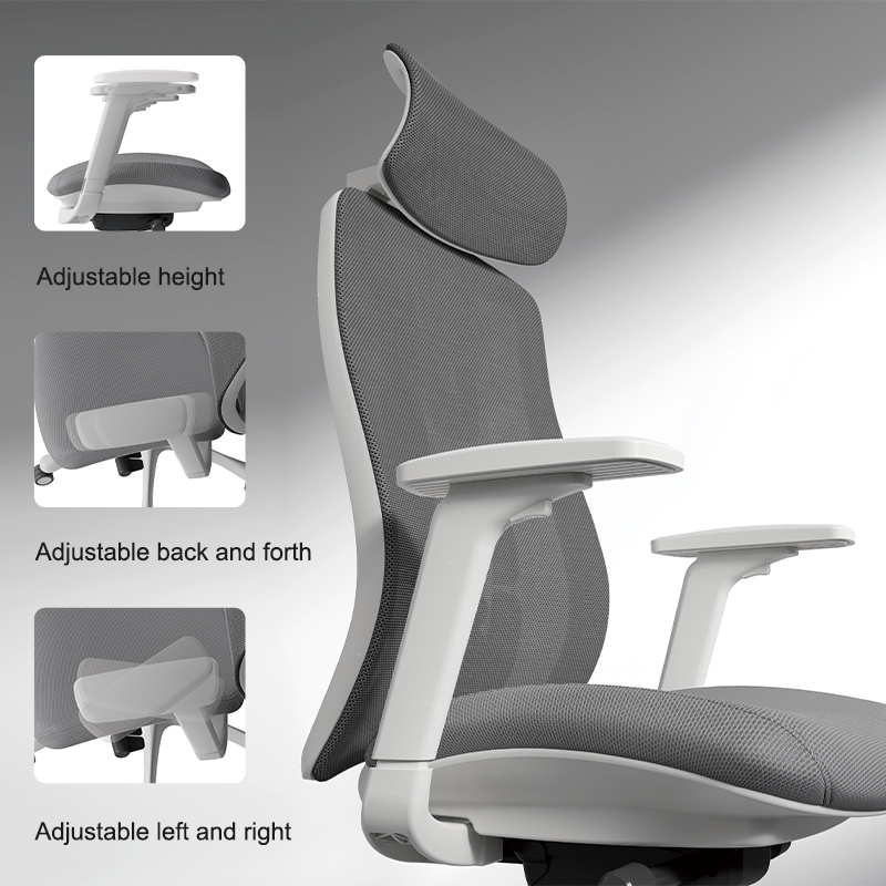 Luxury Executive Office Chair Stylish Swivel Mesh Ergonomic Furniture Best Reclining Revolving Chair by Manufacturer
