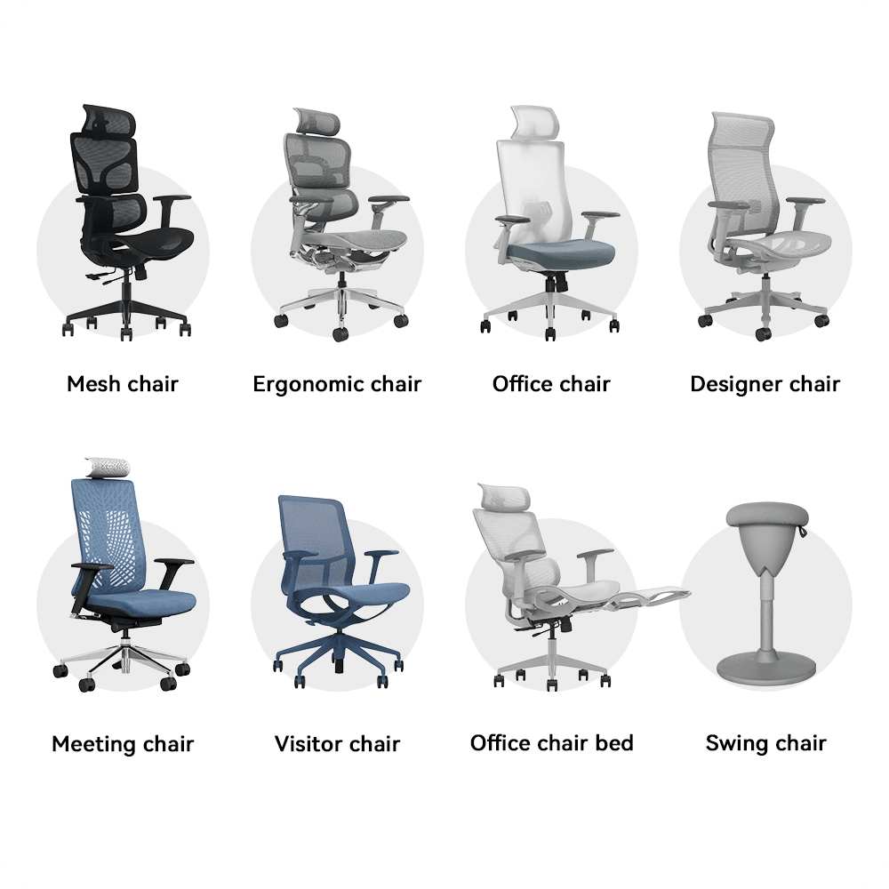 Luxury Executive High Back Office Chair Gas Lift Reclining Adjustable Ergonomic Features Comfortable Accent Chair-Modern Design