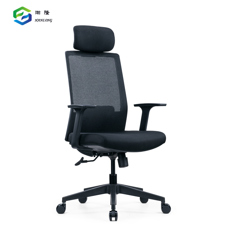Stylish Mesh Executive Office Chair Comfortable White Desk Chair with Wheels