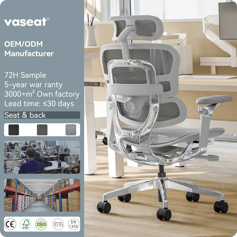 Luxury Executive High Back Office Chair Gas Lift Reclining Adjustable Ergonomic Features Comfortable Accent Chair-Modern Design