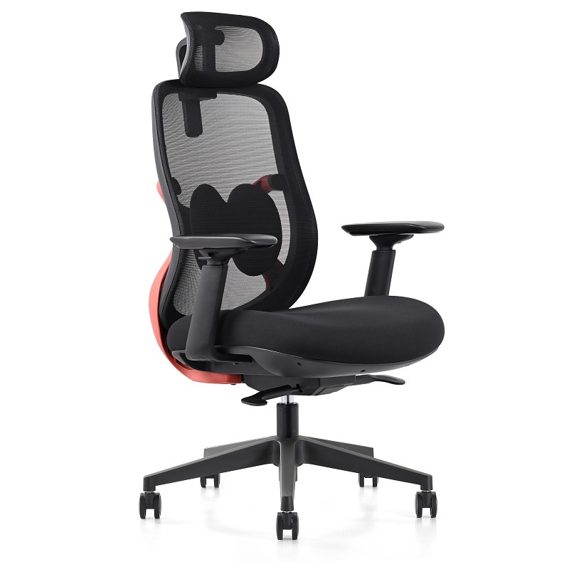 Source Factory Adjustable Rotating PVC Employee Computer Chair Comfortable Long Sitting Ergonomic Multifunctional Office Chair