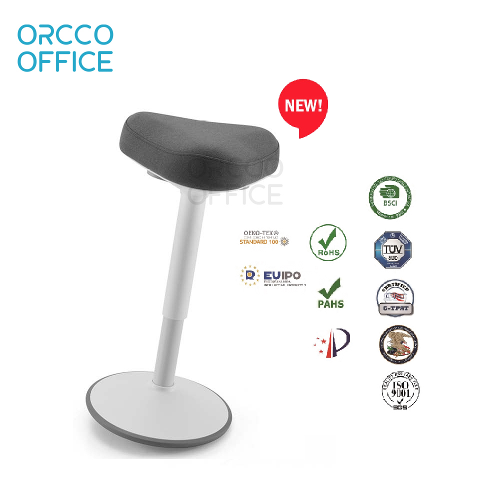 New Popular Ergonomic 360 Degree Swivel LiftAdjustable Height Sitting Balance Standing Desk Chair Swivel Ergonomic Wobble Stool