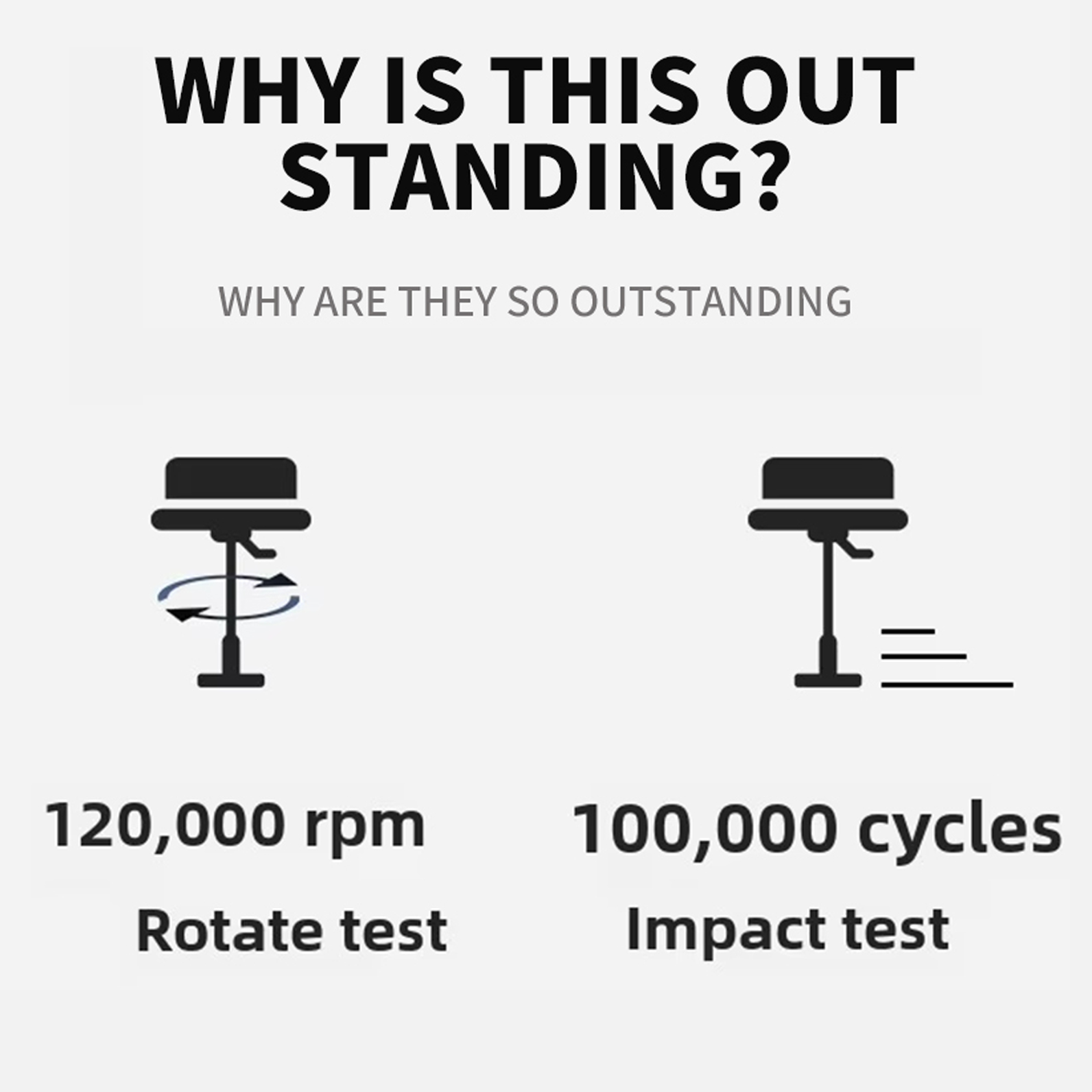 P05 Black Esd Laboratory Bar Stool Adjustable Height Swivel No Wheels For School Students Cleanroom Hospital Industrial Workshop