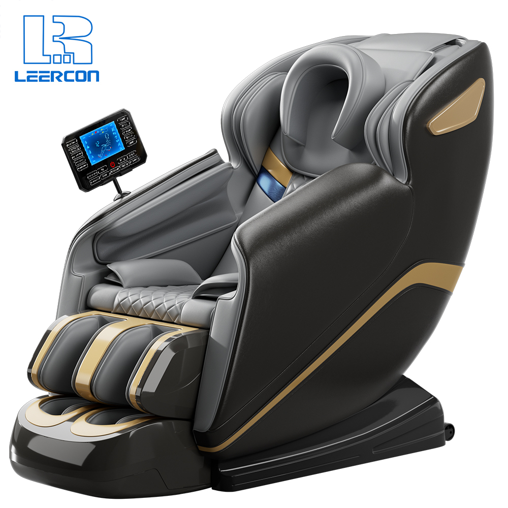LEERCON Massage Chair Luxury Full Body AI Shiatsu Capsule Enclosed Wellness Recliner Deep Head Massage Aerospace Zero Gravity