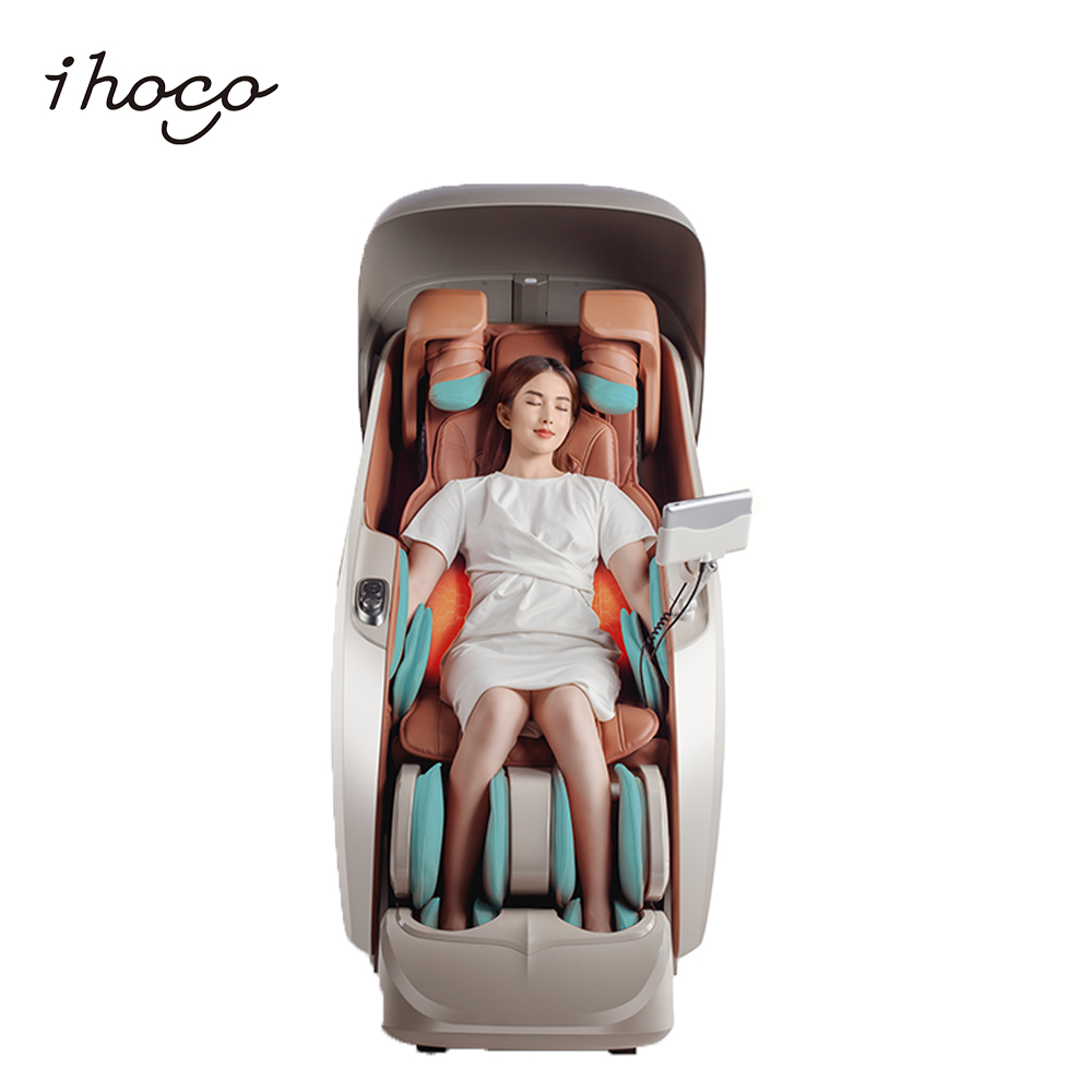Smart Body Scan AI 4D Deep Tissue Massage Chair with Hall Sensors Optocouplers Encoder Technology