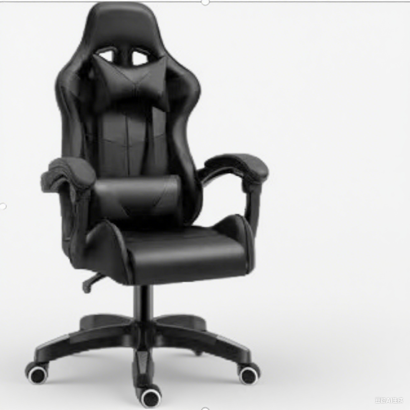 Modern Style Pro Gamer Ergonomic Reclining Lift Office Chair Massage Feature 360 Swivel 1-Year Warranty Black Red Metal Material
