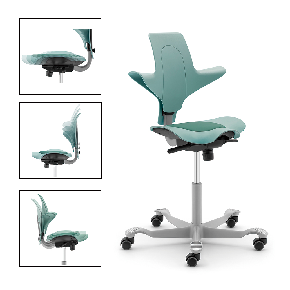 Saddle Spine Protector Ergonomic Riding Chair Dentist Riding Saddle Stool Rolling Swiveling Chair PU Foaming Saddle Chairs