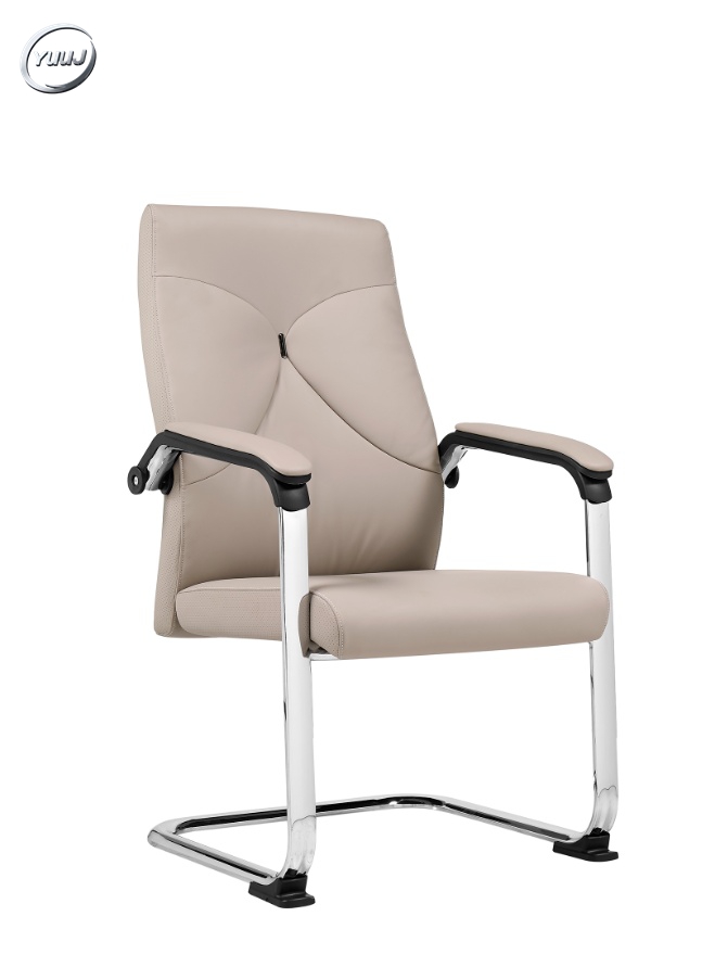 Modern Leather Ergonomic Executive Office Chair with Armrests for Home and Workplace Use Long Working Hours Comfort
