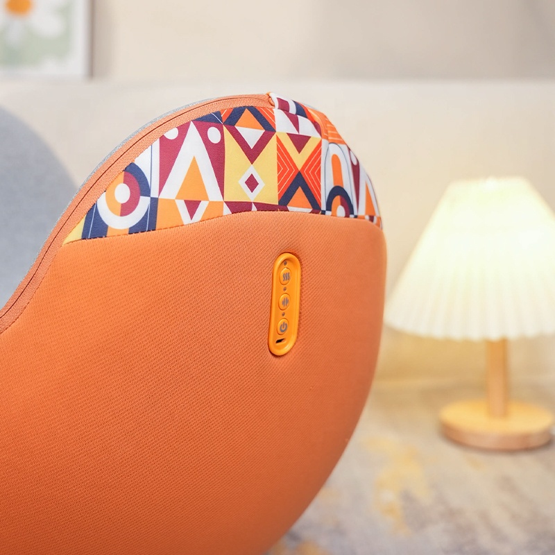 2026 Most Popular New Design Electric Vibration Swinging Small Egg Massage Chair With Heating for Waist Buttocks Small