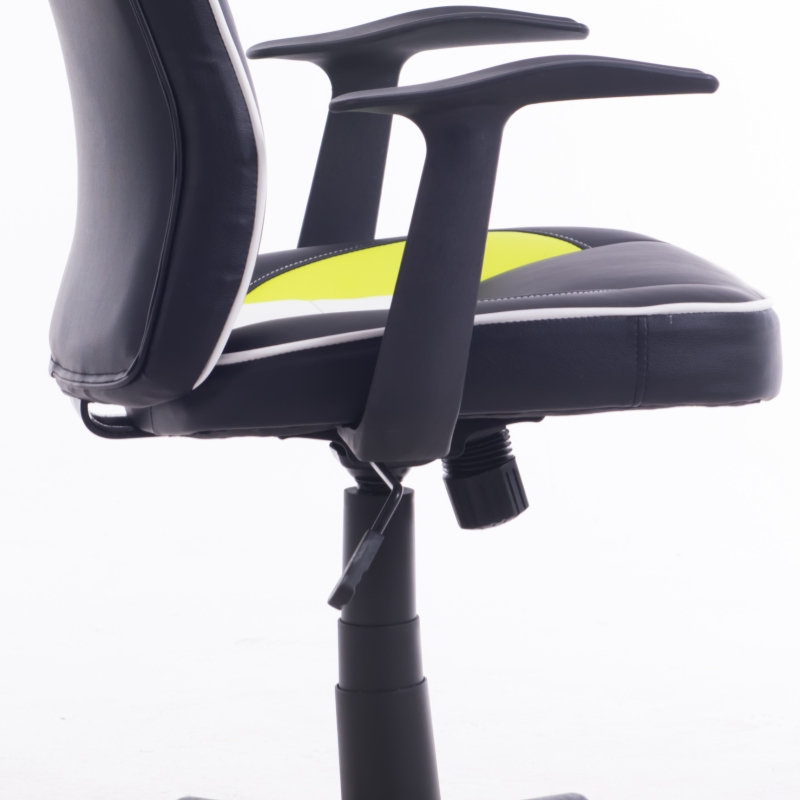 Ergonomic Executive Leather Office Chair with Swivel Adjustable Height 360 Rotation-Modern Design