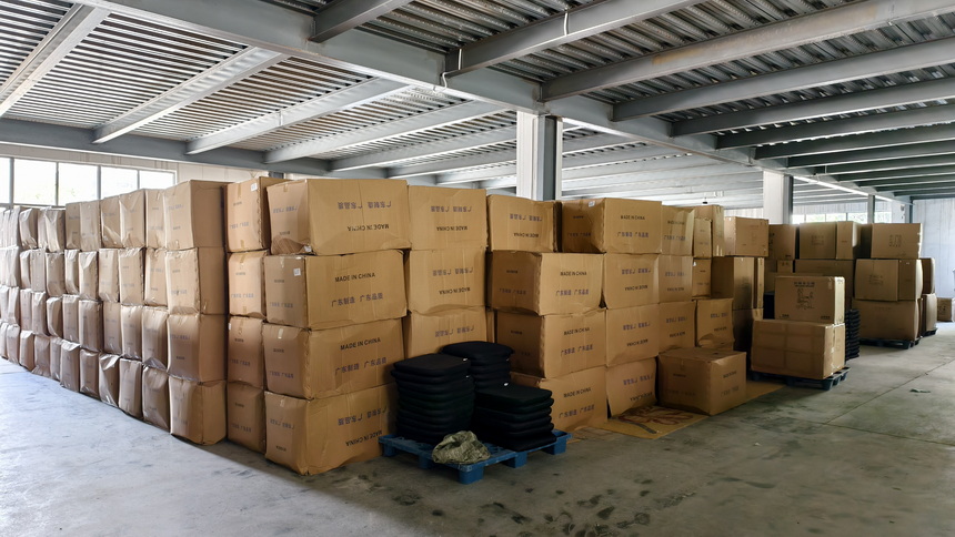 Finished office chair warehouse and inventory management at Valet Chair