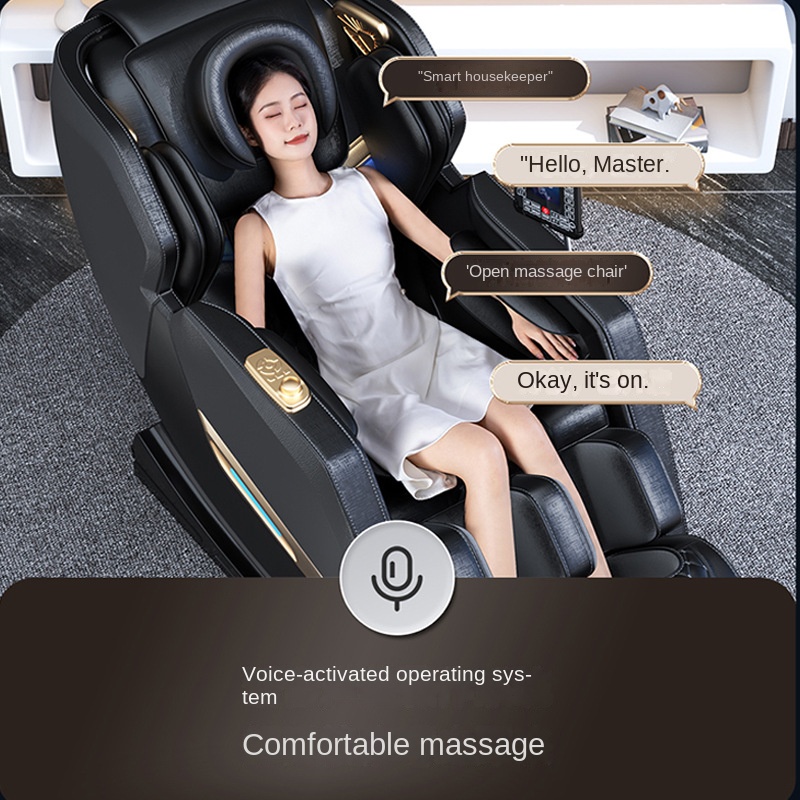 Intelligent OEM VCT-301 Massage Chair 110-240V Voice Control Household Full-Body Multifunctional Zero Gravity Space Capsule