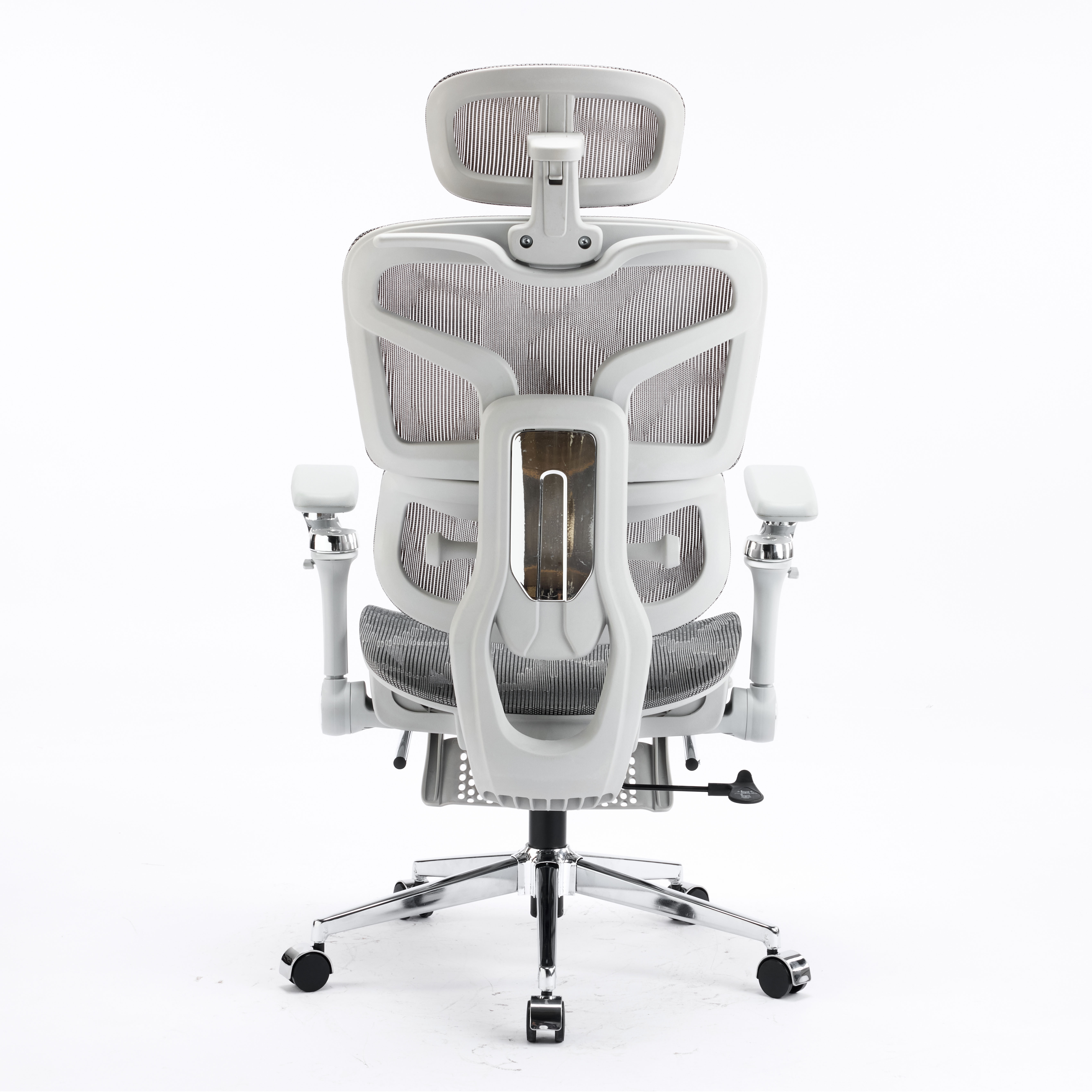 Ergonomic Mesh Office Chair with Adjustable Headrest and Armrest, Swivel Executive Chair for Home and Office Use