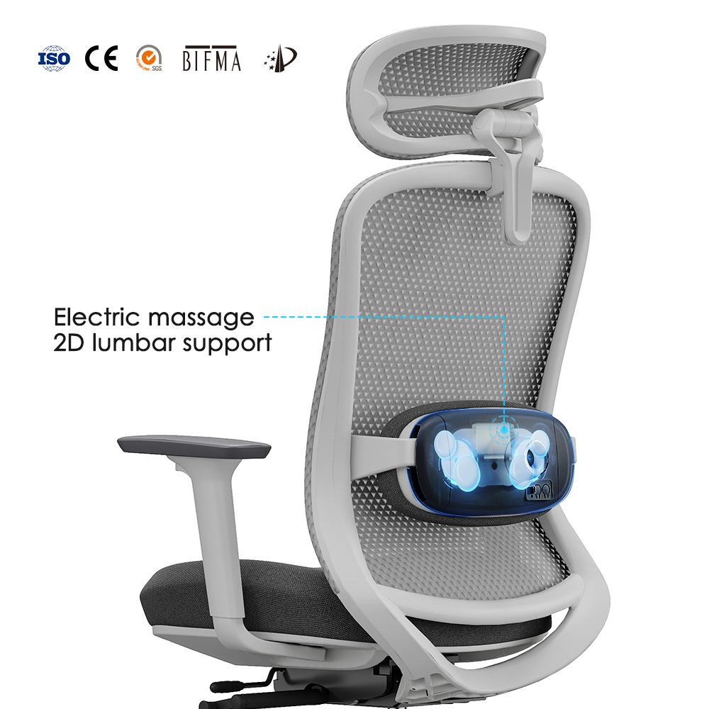 NOEL Wholesale New Mesh Electric Massage Office Chair With Mesh Back Premium Quality Ergonomic Chair Sillas DeOficina Furniture