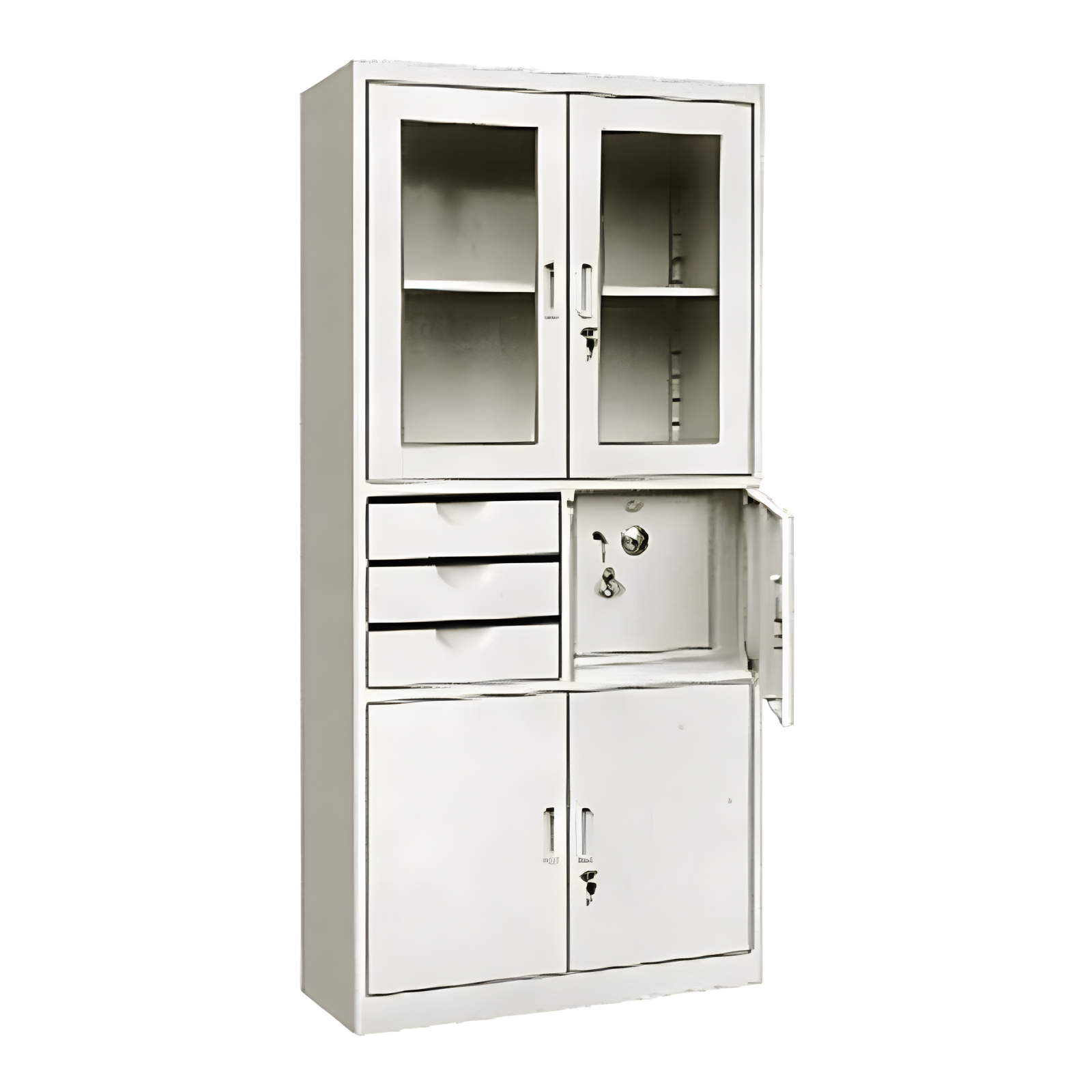 Metal file cabinet