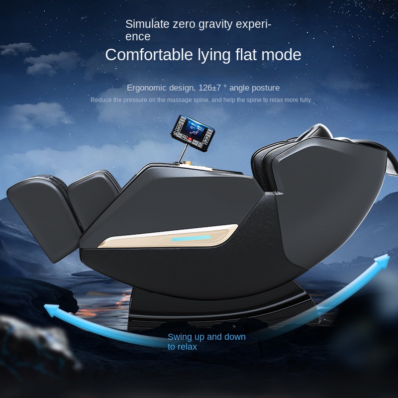 Intelligent OEM VCT-301 Massage Chair 110-240V Voice Control Household Full-Body Multifunctional Zero Gravity Space Capsule