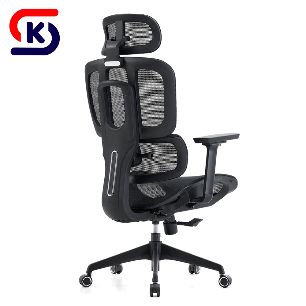 Foshan High-End Modern Executive Ergonomic Office Chair, Home Computer Desk Chair, Mesh Office Chair With Adjust Lumbar Support