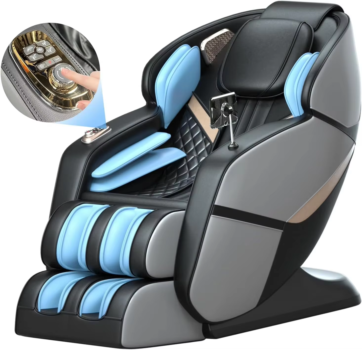Electric Luxury Spa Full Body AI Massage Chair 8D zero Gravity Touch Screen Gravity Massage Chair Reclineable Massage Chair