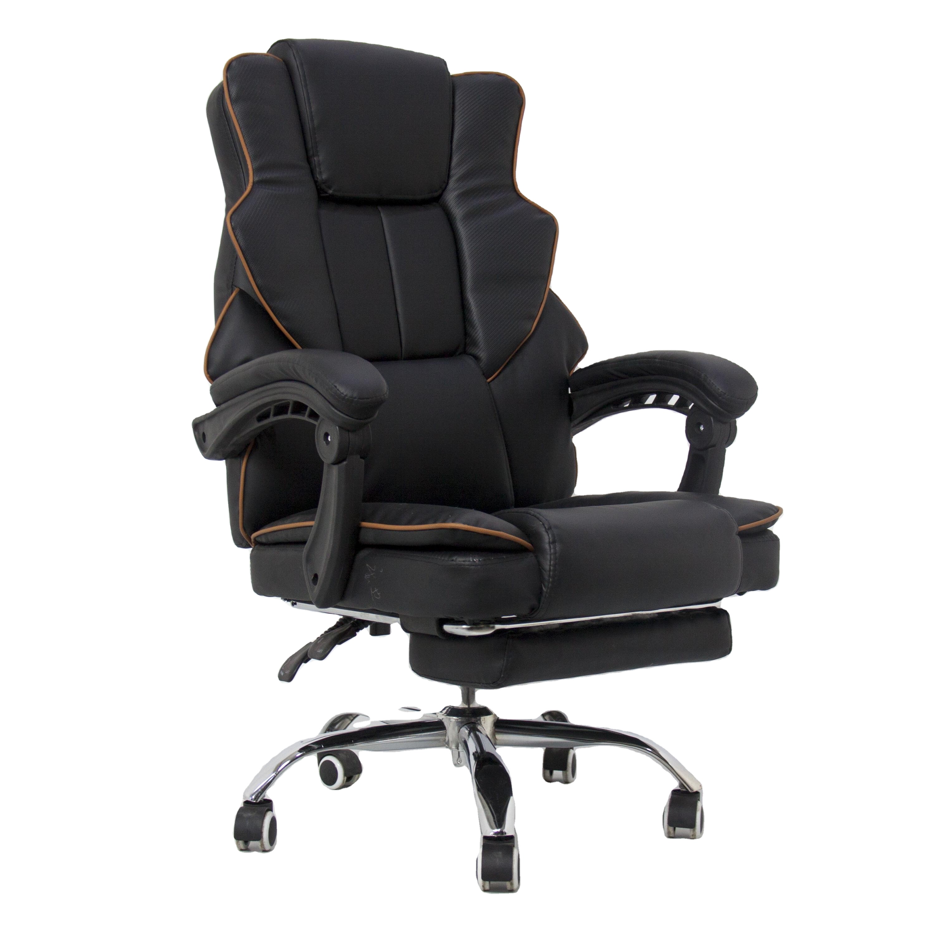 Factory Direct Supply Cheap Price Ergonomic High Back Office Swivel Work Chair with Recline FootRest Function