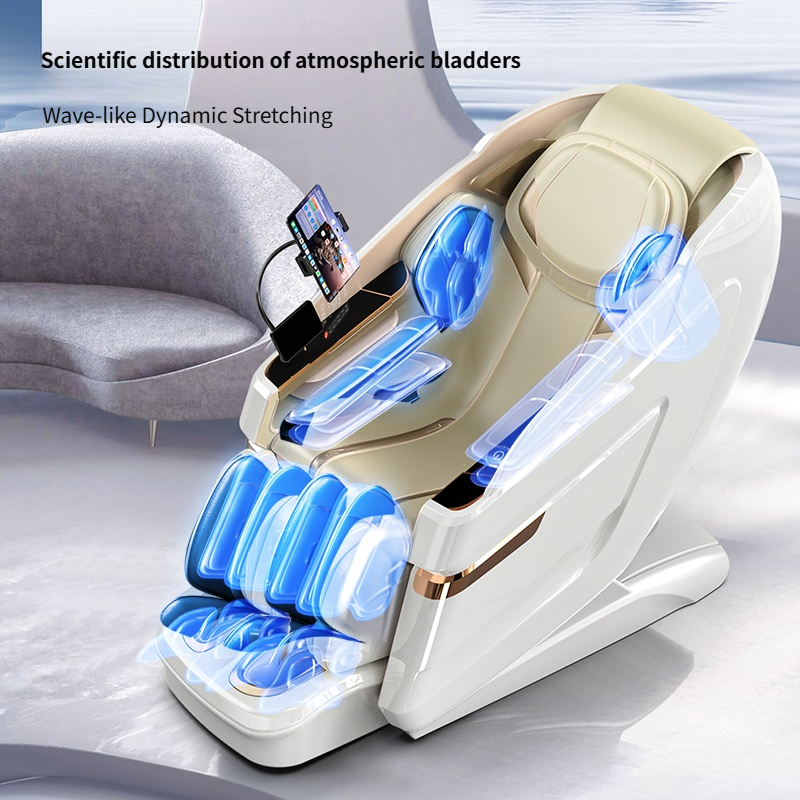 Full body home use AI voice smart massage chair Bluetooth music zero gravity massage chair
