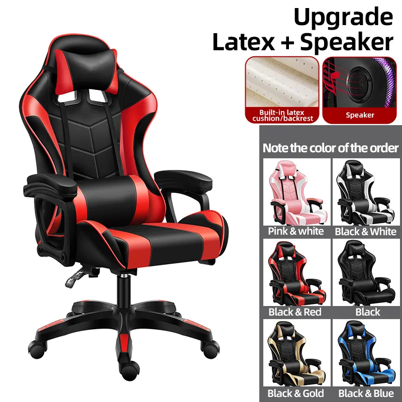 Economical Design Modern Gaming Room Computer Gaming Chair Comfortable Leather Racing Games Chair