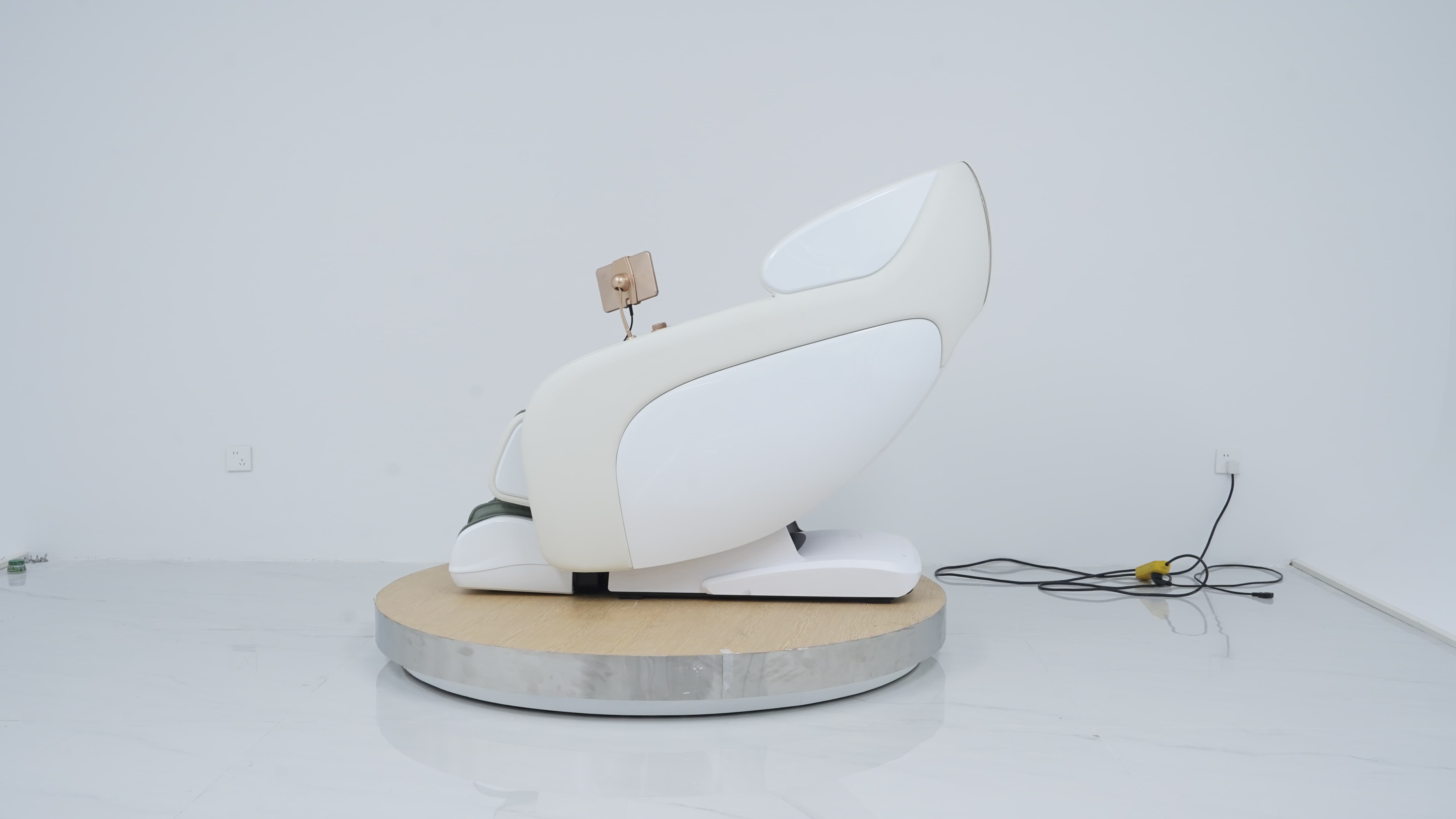 OEM Full Body 3D Smart Massage Chair Featuring Zero Gravity Position Heating Therapy and Bluetooth Music System at Home