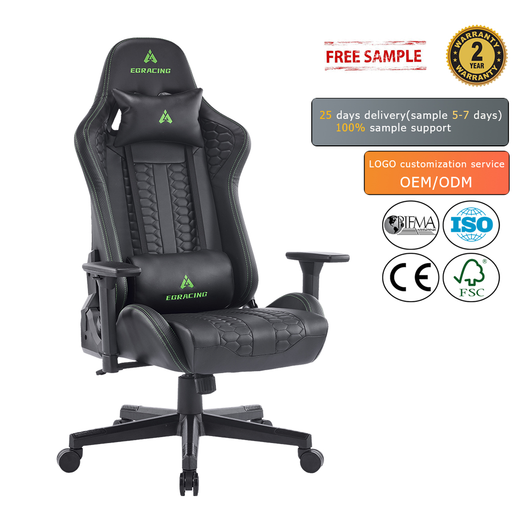 Wholesale Custom Ergonomic Racing Chair Boss PC Computer Chair Black Silla Gamer Gaming Chair With Headrest