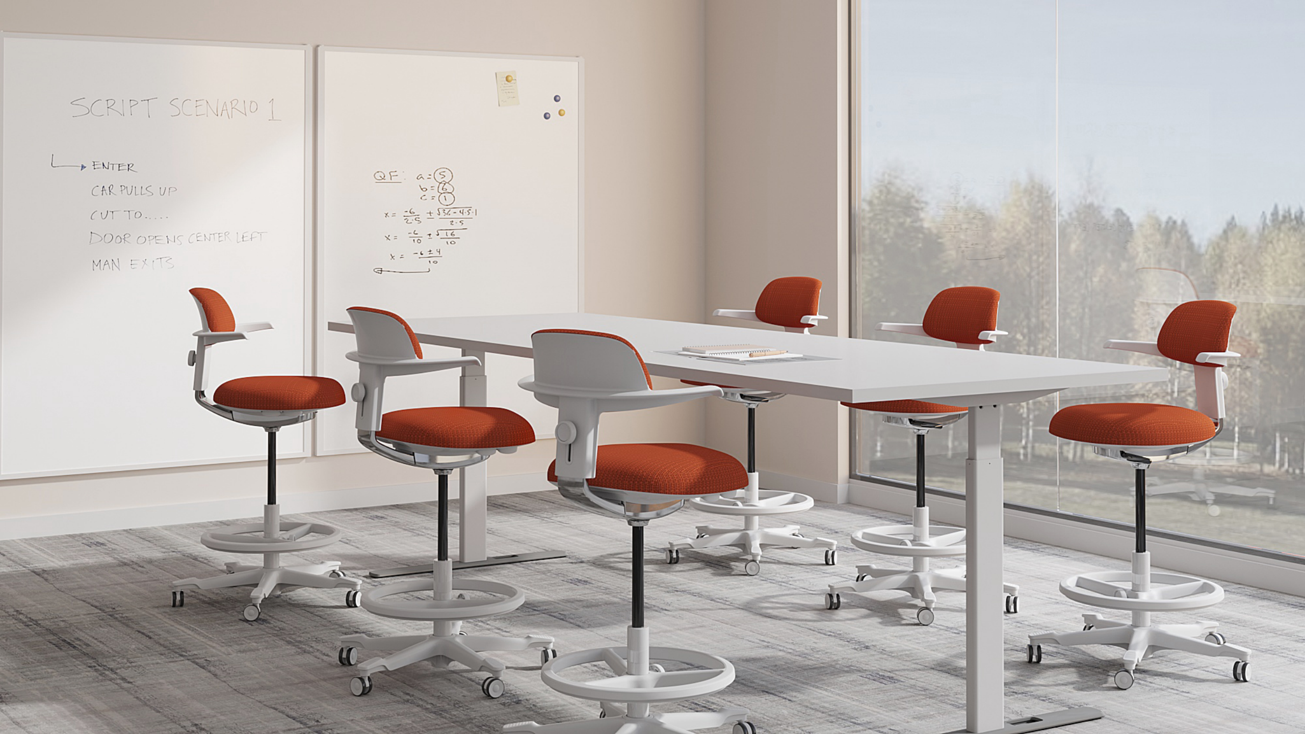 Modern Height Adjustable Tall Ergonomic Stool Drafting Desk Chair Office Ergonomic Chair