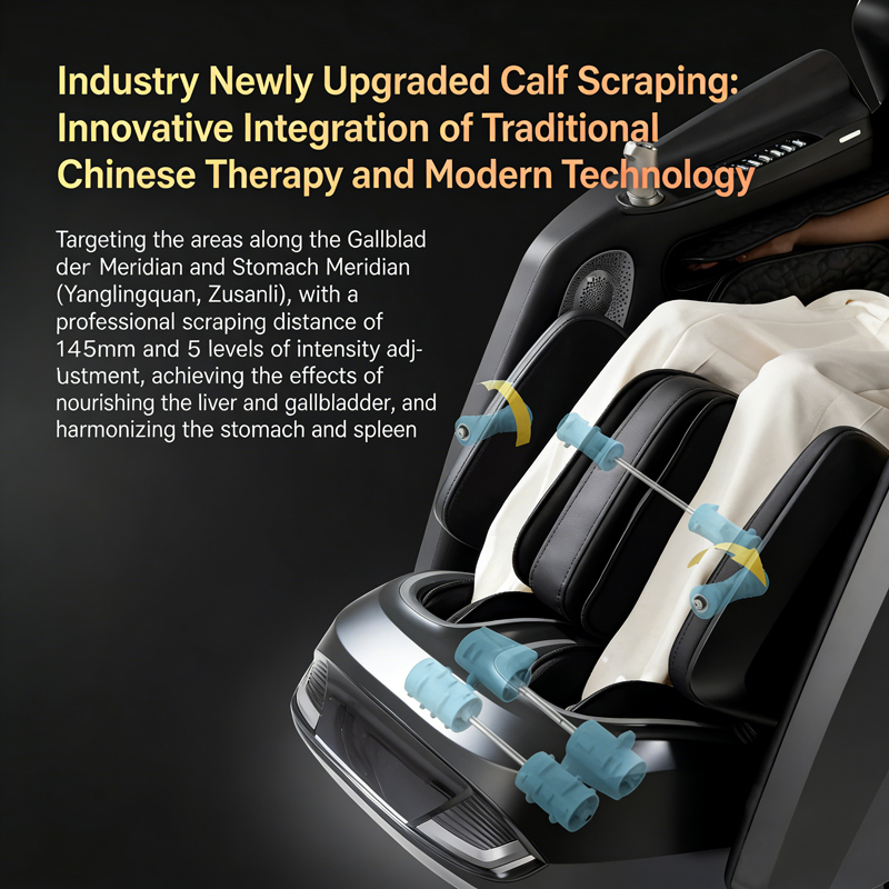 Smart Dual Core 4D Massage Chair with Biometric Scan &amp; 7-Day Health Tracking AI Auto Adjust OEM Factory