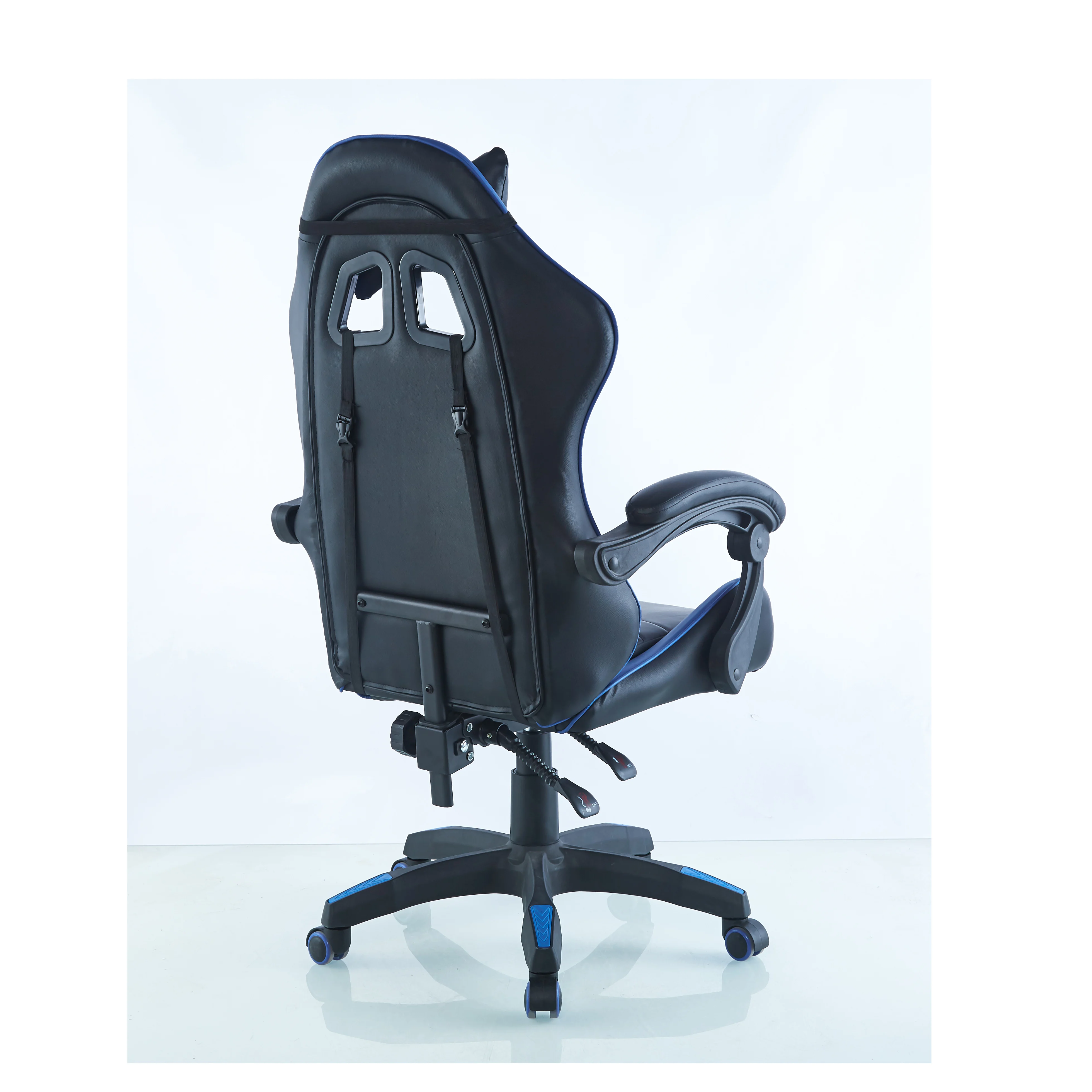 Computer Chair High Back Led Light Pc Gaming Swivel Leather Racing Gaming Chair
