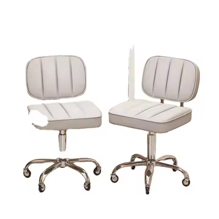 Yicheng Beauty Wholesale Swivel Salon Shop Stool Adjustable Drafting Stool Massage Spa Stool with PU Leather for Sale