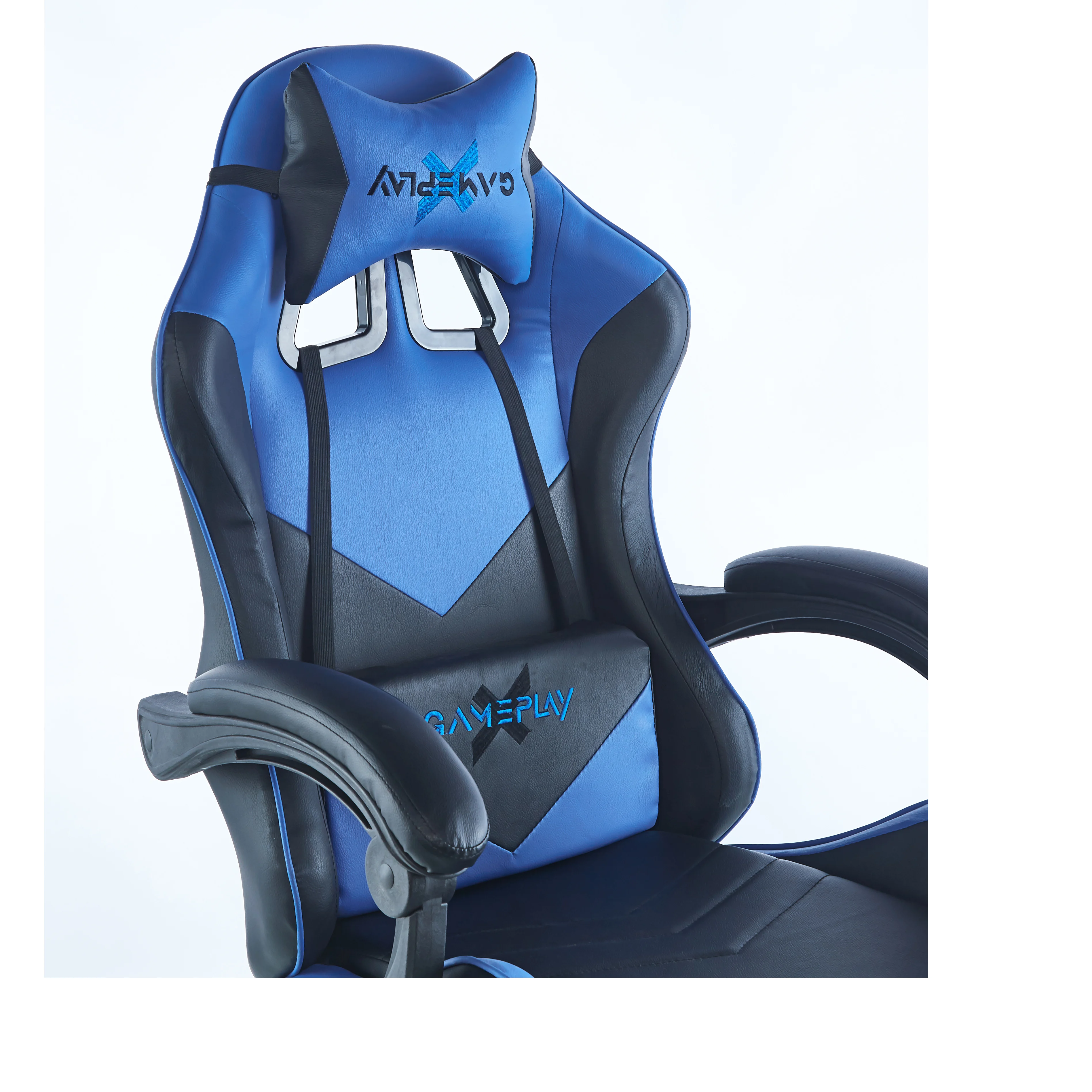 Computer Chair High Back Led Light Pc Gaming Swivel Leather Racing Gaming Chair