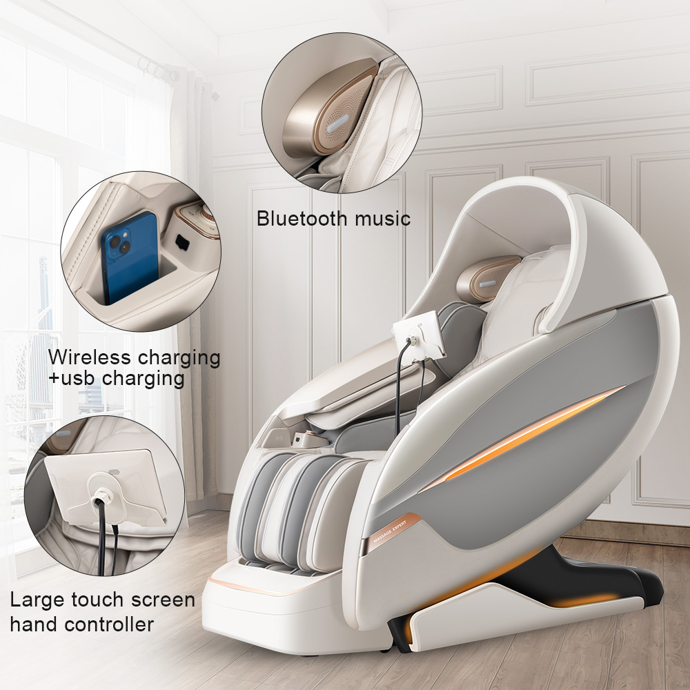 MSTAR Comfortable Electric Heated Massage Chair 4d Zero Gravity