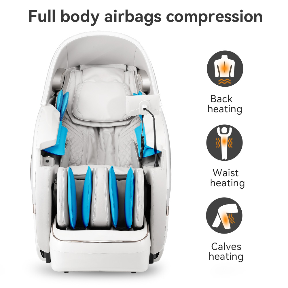 MSTAR Comfortable Electric Heated Massage Chair 4d Zero Gravity