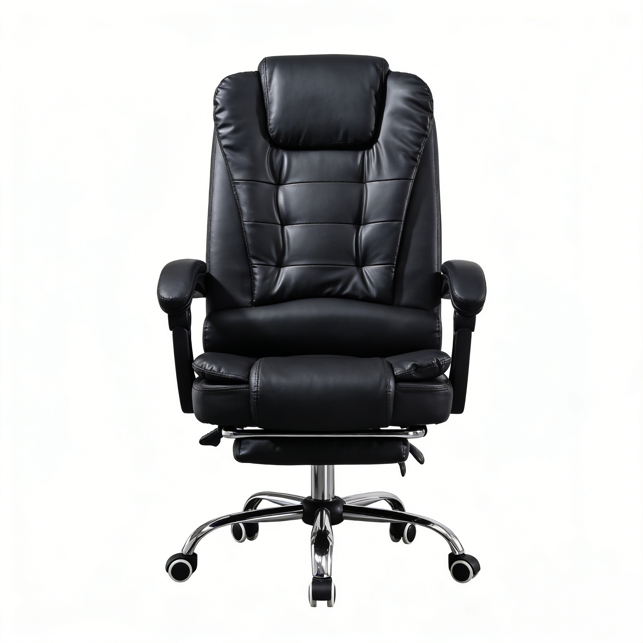 Wholesale High-Back Executive Office Chair Comfortable Ergonomic Boss Leather Swivel Revolving Design Modern Mesh PP Material