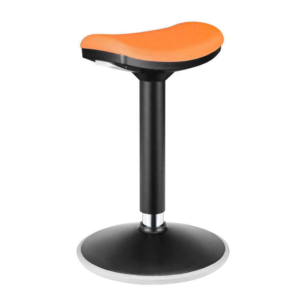 Ergonomic Standing Desk Chair Height Adjustable Swivel Sitting Wobble Active Leaning Stool