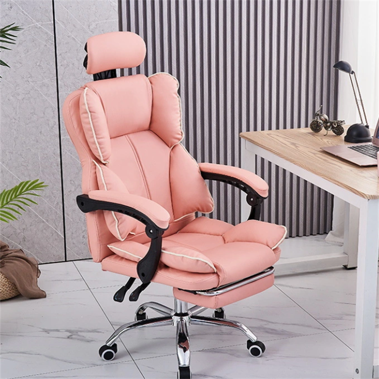 Comfortable Home Study Office Chair with Anchor Backrest Swivel Live Seat for Gaming Long-Term Sitting for Dormitory Study
