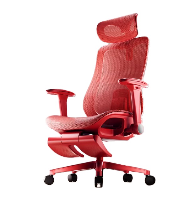Igrow Home Reclining Ergonomic Mesh Gaming Chair Comfortable Long-time Sitting Office Lumbar Support Backrest