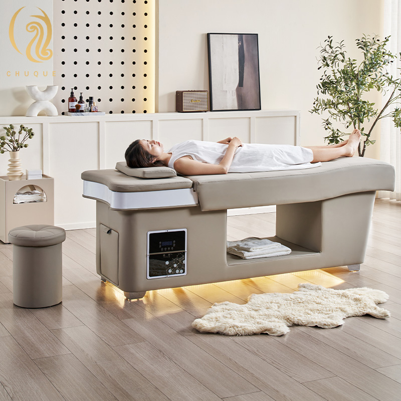 Chuque Ergonomic Curve Design Of Electric Head Spa Massage Bed