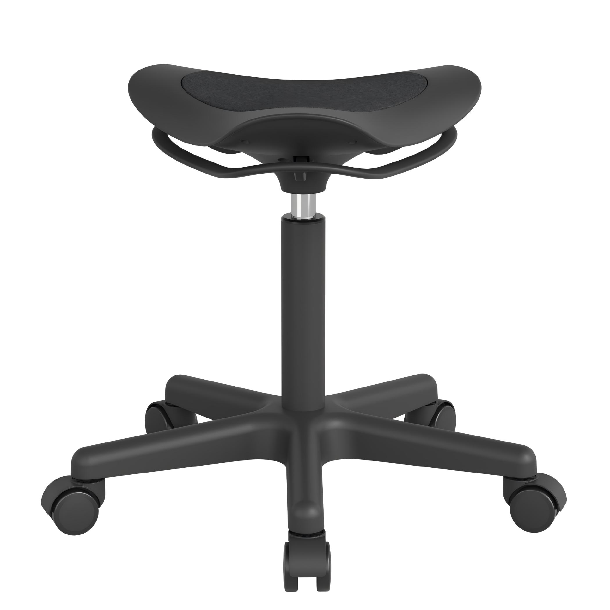 Office Saddle Stool Swivel Height Adjustable With Wheels Wobble Rolling Saddle Stool Ergonomic Hydraulic Seat Chair Office Stool