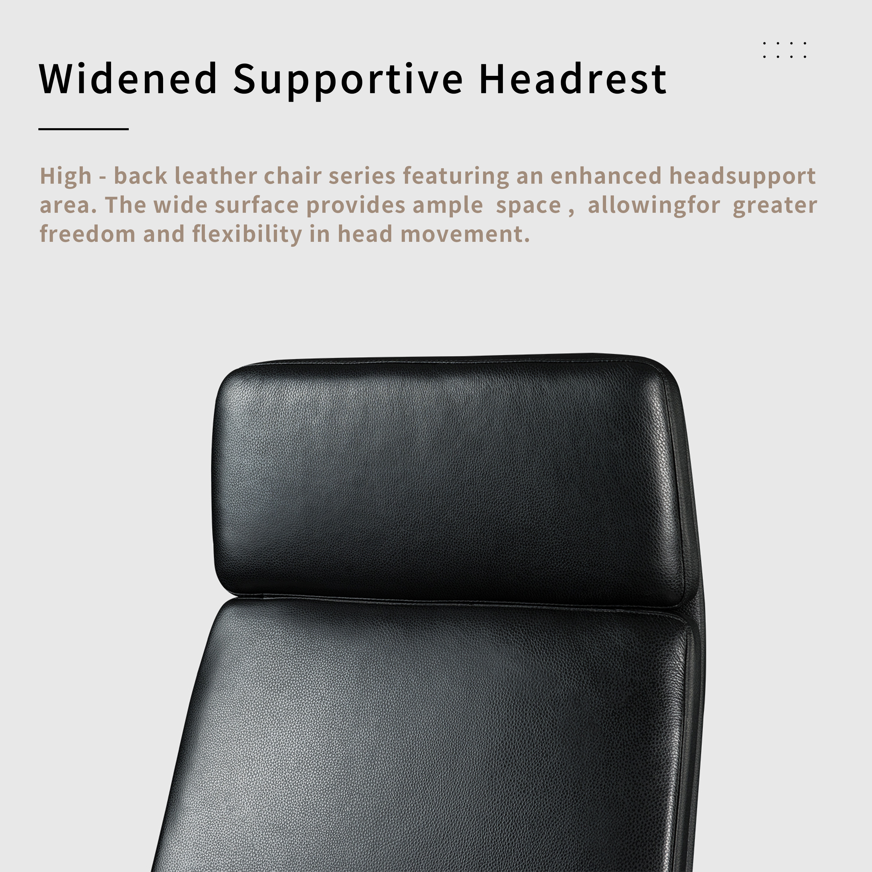 Luxury Leather Boss Office Chair Manufacturer Heavy Duty 400lbs Capacity High Back Swivel Manager Executive Chair