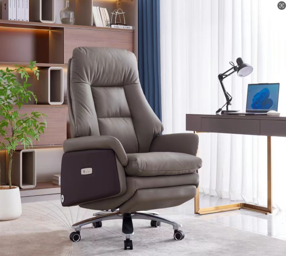 Full Body Electric Massage Boss Chair With Ventilation and Heating Zero Gravity Reclining Executive Office Chair