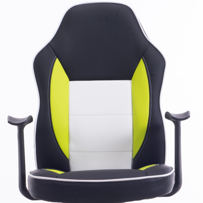 Ergonomic Executive Leather Office Chair with Swivel Adjustable Height 360 Rotation-Modern Design