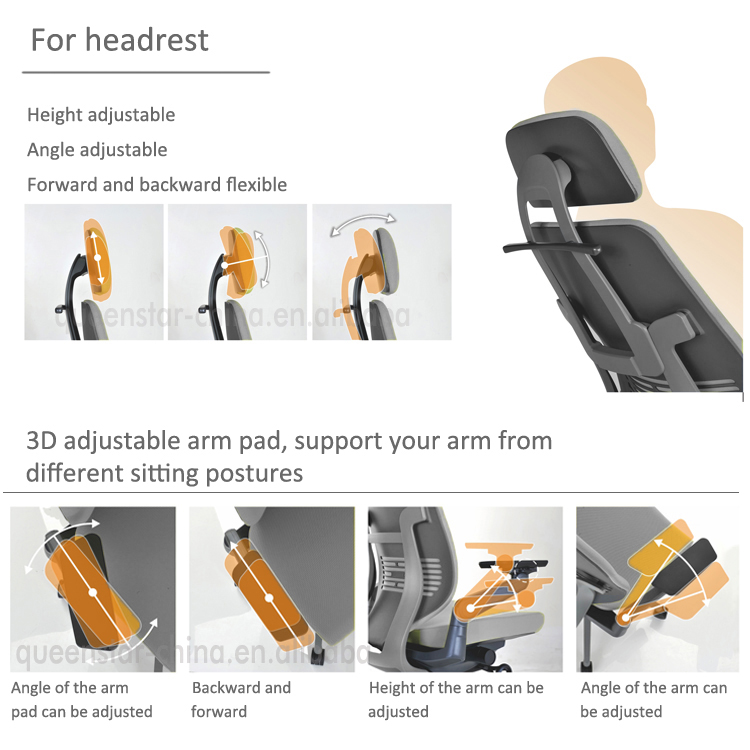 Swivel Ergonomic Office Chair Detail 2