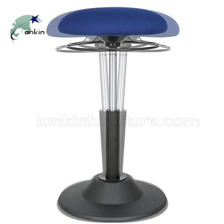Adjustable Standing Desk Chair Wobble Stool Ergonomic Stability Office Chair Task Chair