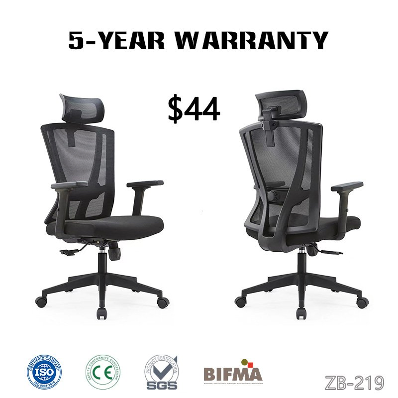 Foshan Classic Hot Sell Desk Task Computer Meeting Workstation Staff Director Swivel Ergonomic Office Mesh Chair for Government Project Sillas De Oficina