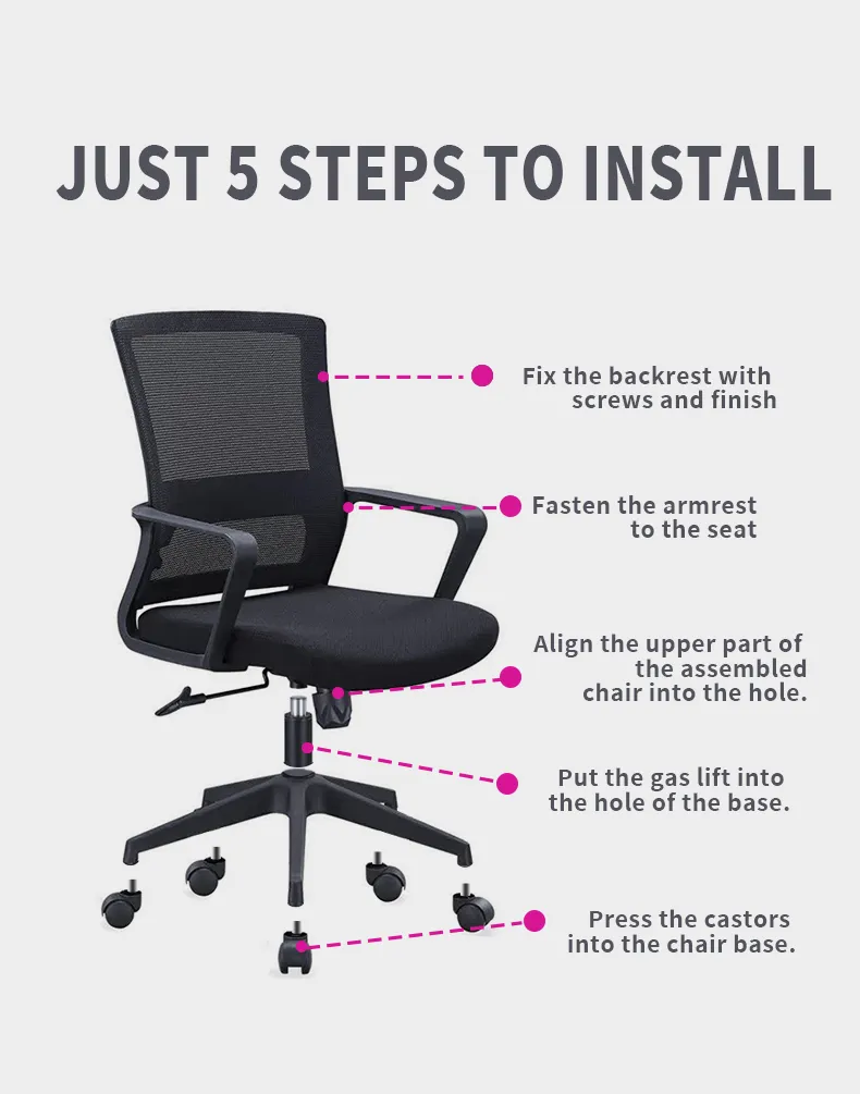 Office Chair Detail 5